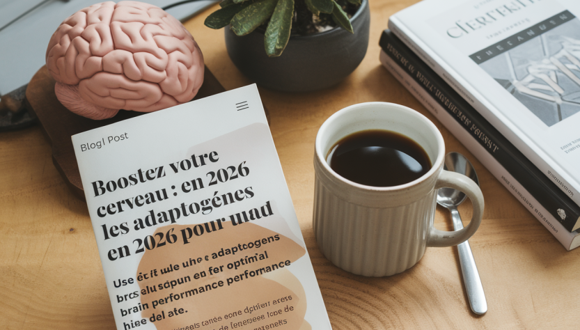 Boostez votre cerveau : les adaptogènes en 2026 pour une performance au top
