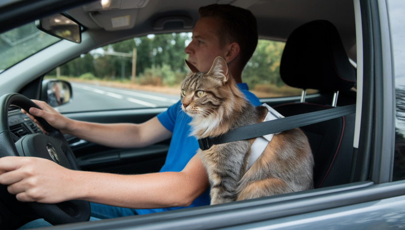 Transporter votre chat en voiture : balade ou véritable défi ?