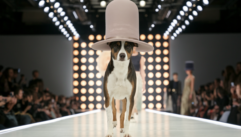 Quand le spot chien devient un accessoire fashion incontournable